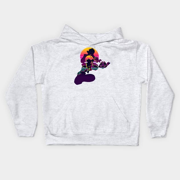 LUCK VOLTIA Kids Hoodie by Retro Style